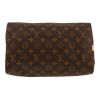 Louis Vuitton Edition limitée Speedy 30 handbag  in brown monogram canvas  and natural leather - Detail D1 thumbnail