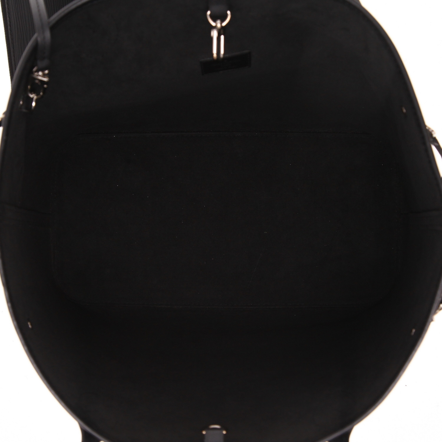 Bolso Cabás Louis Vuitton  Neverfull en cuero Epi negro - Detail D3
