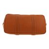Sac cabas Hermès  Garden en toile beige et cuir marron - Detail D1 thumbnail