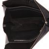 Sac bandoulière Celine  Tri-Fold en cuir noir - Detail D3 thumbnail