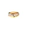 Bague Cartier Trinity "les Must de Cartier" moyen modèle en 3 ors, taille 52 - 360 thumbnail