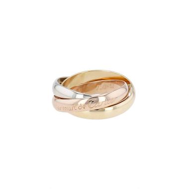 Cartier Trinity "les Must de Cartier" medium model ring in 3 golds, size 52