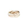 Cartier Trinity Semainier ring in 3 golds - 00pp thumbnail