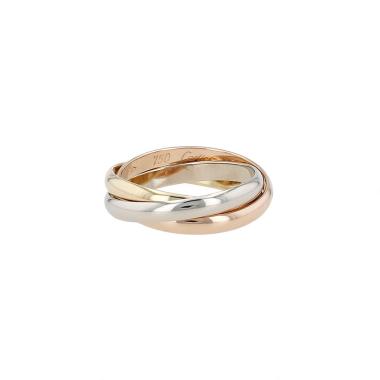 Cartier Trinity small model ring in 3 golds