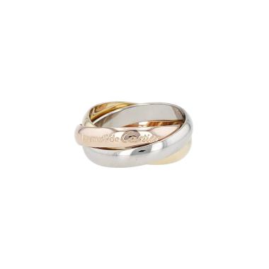 Cartier Trinity "les Must de Cartier" medium model ring in 3 golds, size 50