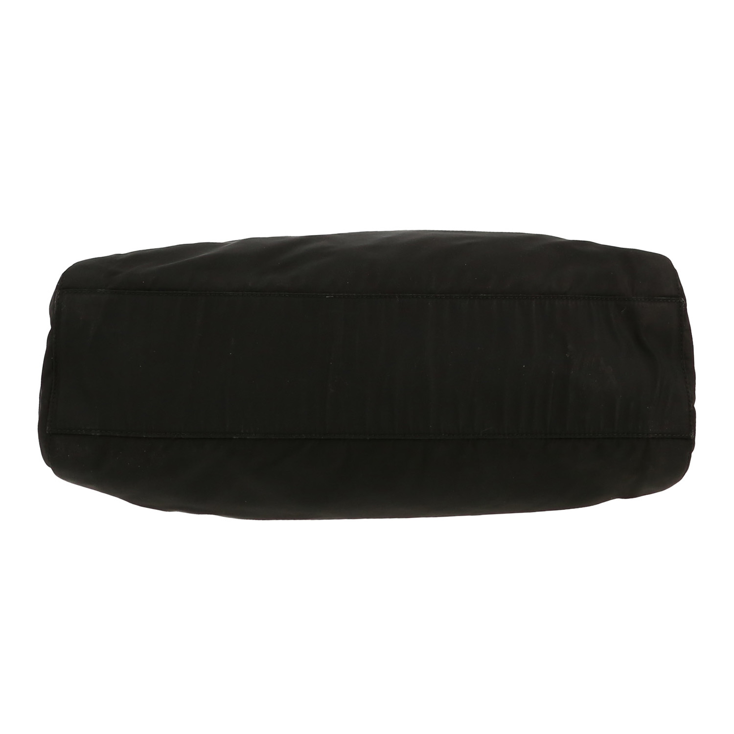 Sac cabas Prada   en toile noire - Detail D1