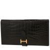 Hermès  Bearn wallet  in black alligator - 00pp thumbnail