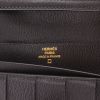 Portafogli Hermès  Bearn in alligatore nero - Detail D2 thumbnail