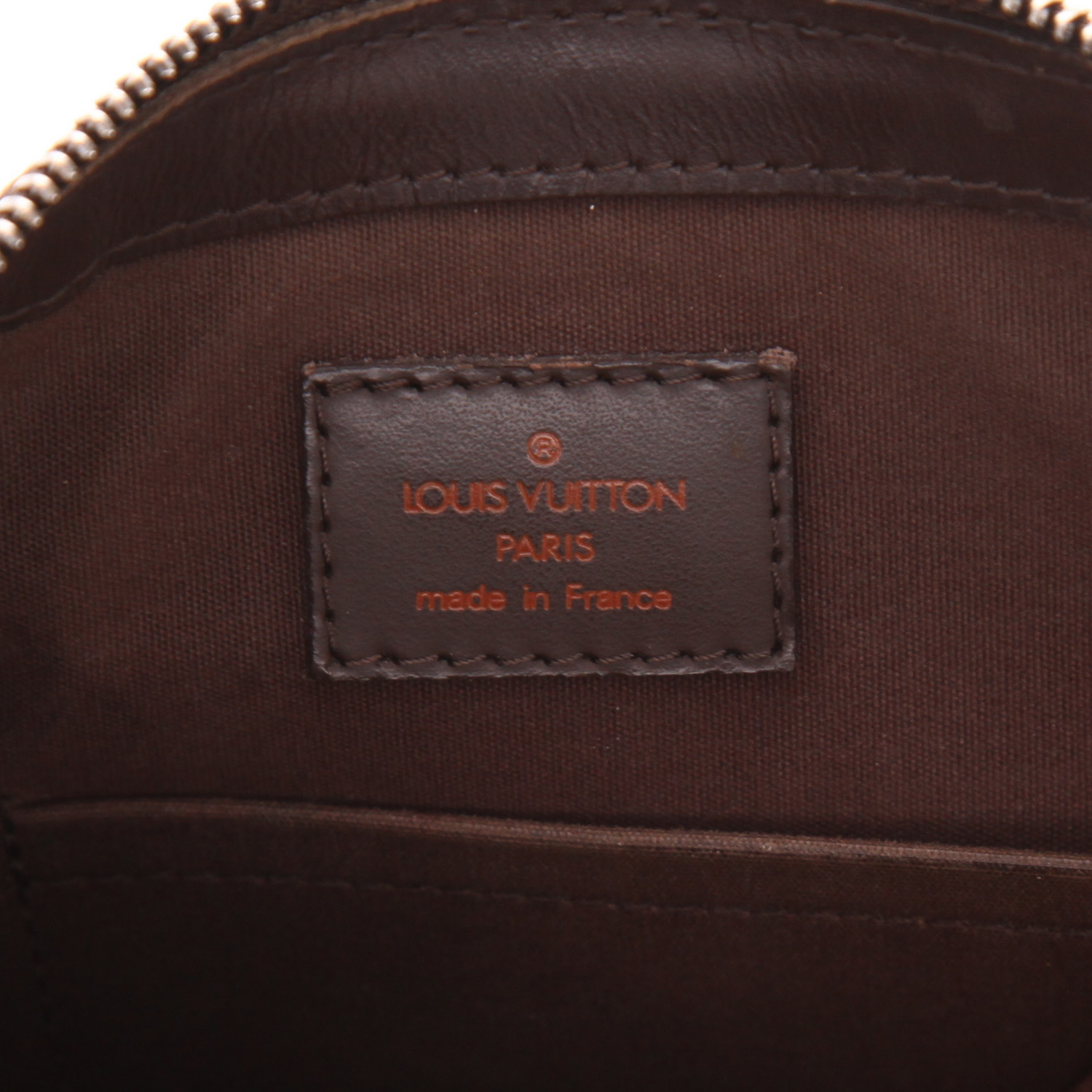 Sac à main Louis Vuitton  Salabha en cuir épi marron - Detail D2