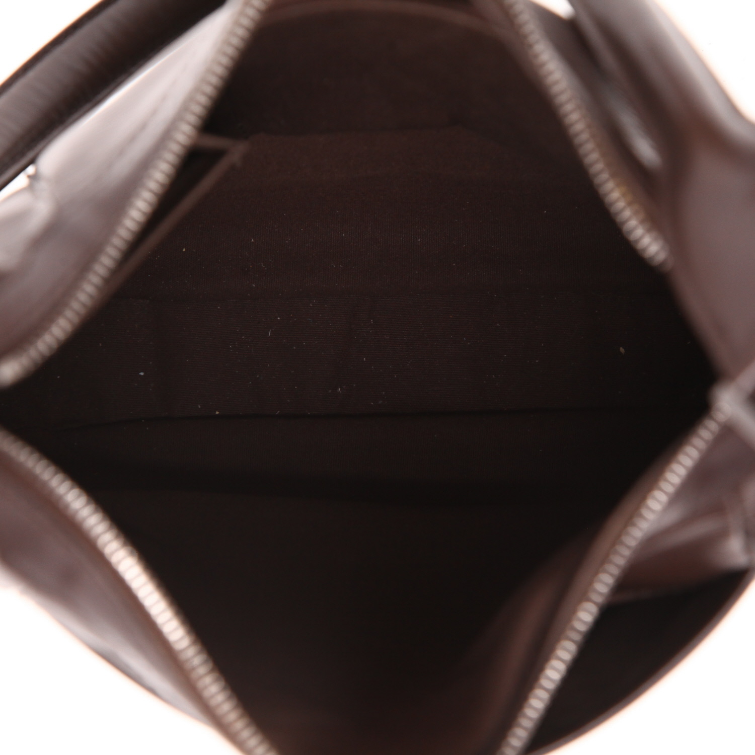 Louis Vuitton  Salabha handbag  in brown epi leather - Detail D3