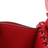 Hermès  Birkin 25 cm Picnic handbag  in raspberry pink Swift leather  and wicker - Detail D4 thumbnail