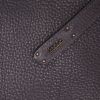 Borsa Hermès  Kelly 35 cm in pelle taurillon clemence blu - Detail D4 thumbnail