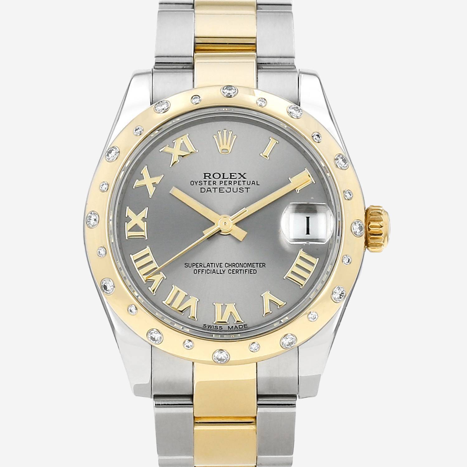 Rolex Datejust  in gold and stainless steel Ref: Rolex - 178343  Circa 2010