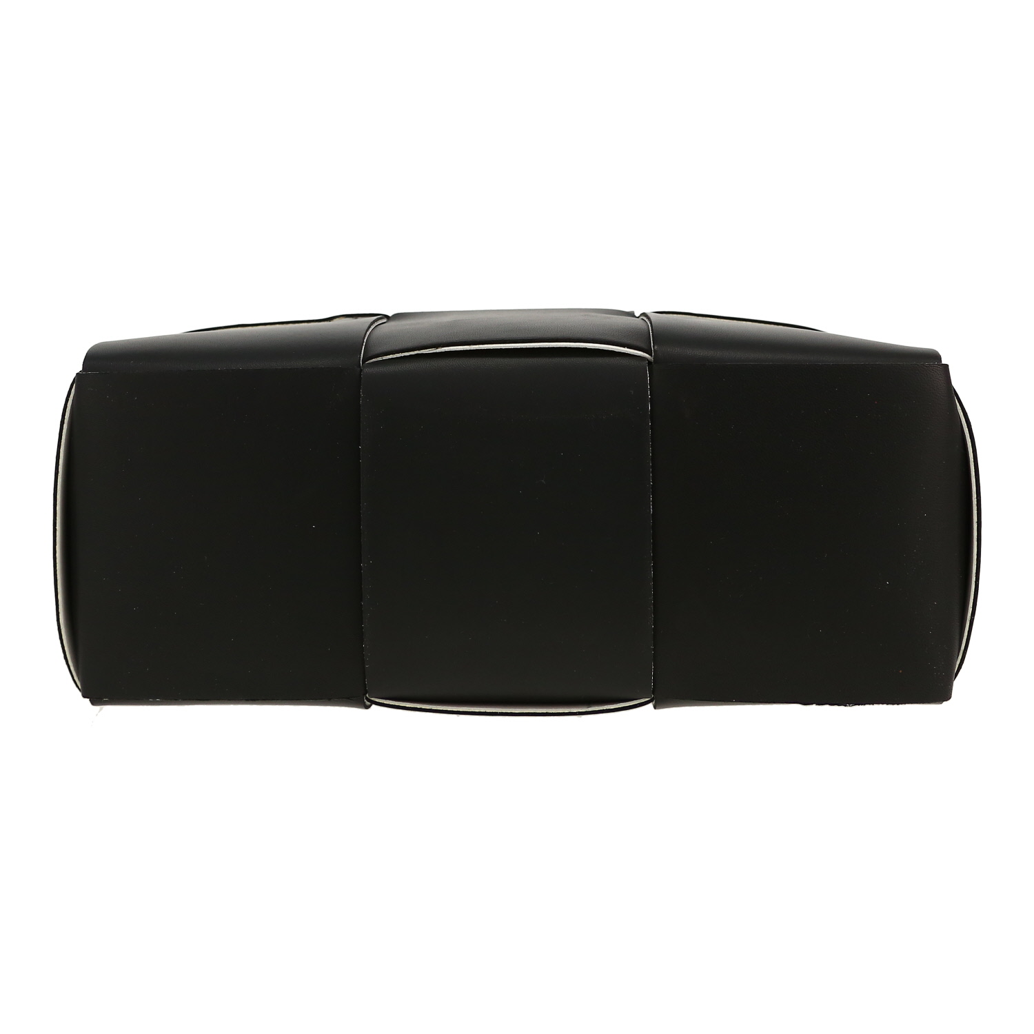 Bottega Veneta Arco small model handbag in black intrecciato leather - Detail D1