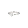 Bague solitaire Tiffany & Co Setting en platine et diamant - 00pp thumbnail