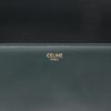 Celine  Triomphe large model  shoulder bag  in green leather - Detail D2 thumbnail