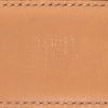 Cinturón Hermès  Médor en cuero box negro - Detail D1 thumbnail