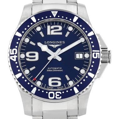 Montre Longines Hydro Conquest en acier Ref: Longines - L3.741.4  Vers 2017