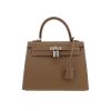 Sac à main Hermès  Kelly 25 cm en cuir epsom étoupe - 360 thumbnail