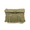 Prada  Nylon shoulder bag  in khaki canvas - 360 thumbnail