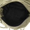 Prada  Nylon shoulder bag  in khaki canvas - Detail D3 thumbnail