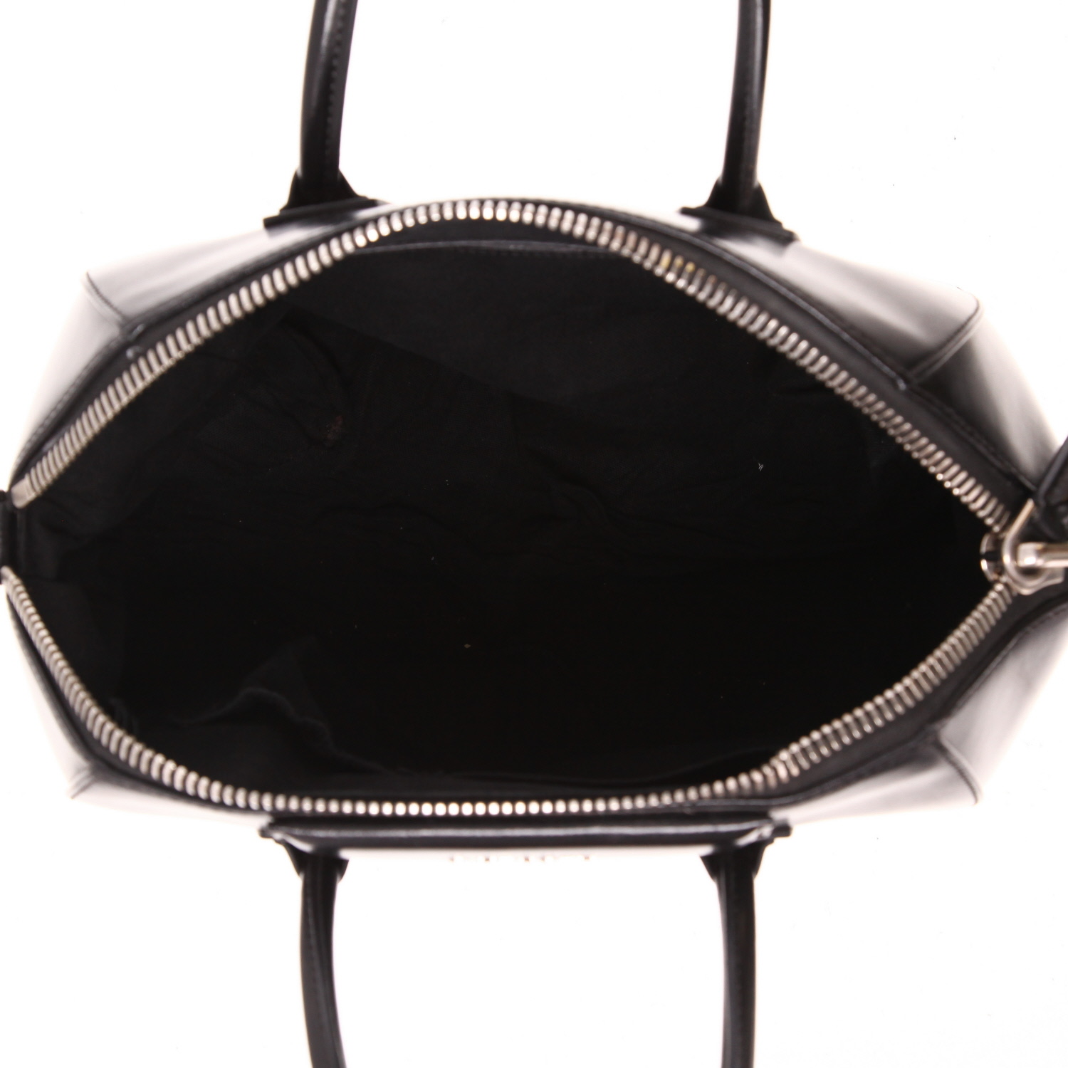 Sac à main Givenchy  Antigona en cuir noir - Detail D3