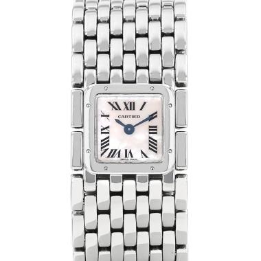 Reloj Cartier Panthère ruban de acero Ref: Cartier - 2420  Circa 2000