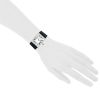Cartier Tank Solo  medium model  in stainless steel Ref: Cartier - 3169  Circa 1990 - Detail D1 thumbnail