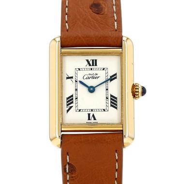 Orologio Cartier Tank Must in vermeil Ref: Cartier - 2415  Circa 1990