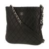 Sac bandoulière Chanel   en cuir matelassé noir - 00pp thumbnail