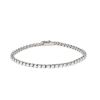 Cartier Lignes Essentielles bracelet in platinium and diamonds - 360 thumbnail
