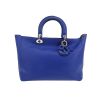 Bolso de mano Dior  Diorissimo en cuero azul - 360 thumbnail