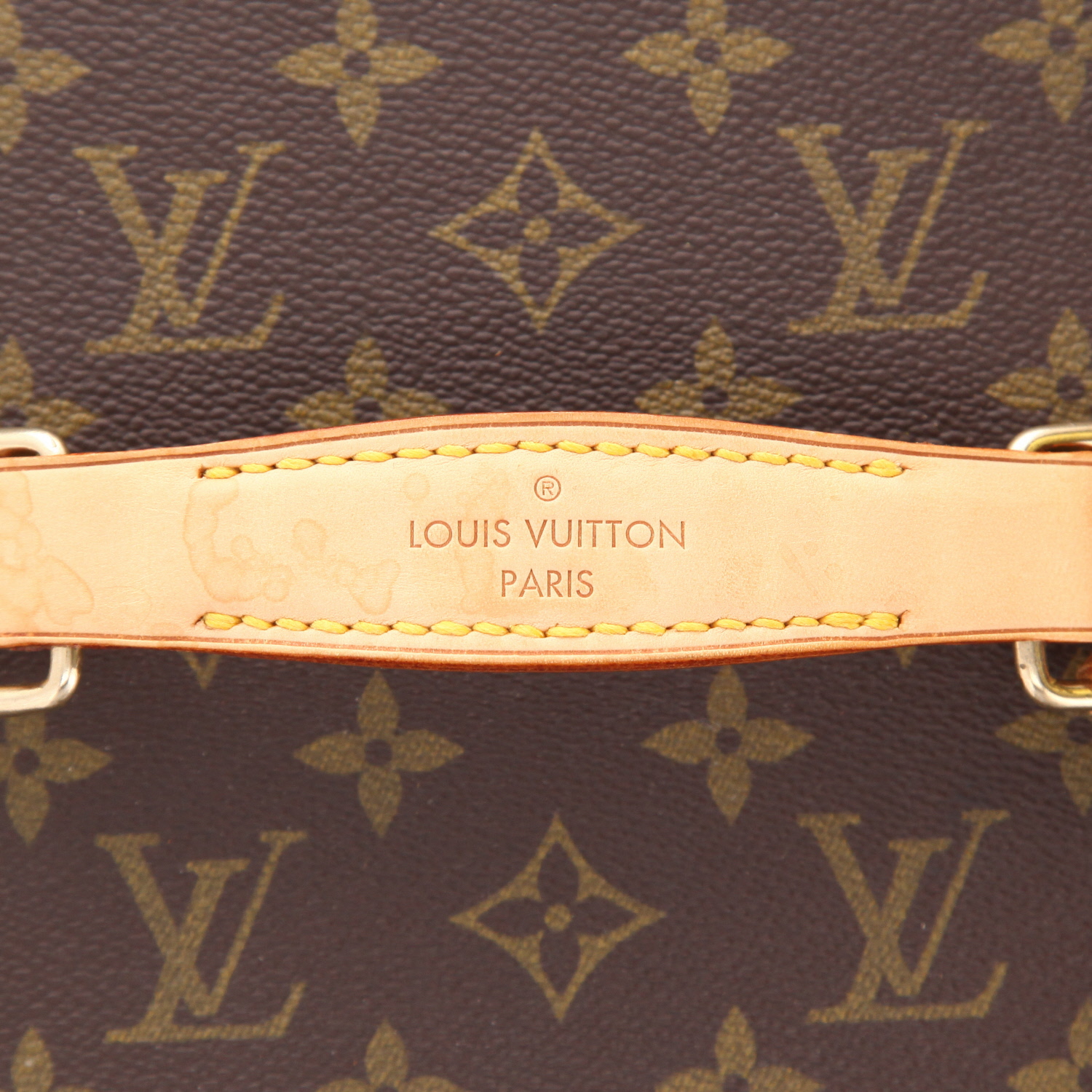 Vanity Louis Vuitton  First-aid kit in brown Monogram canvas and Lozine - Detail D2