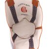 Sac cabas Goyard  Belharra en toile Goyardine bleu-marine et cuir marron - Detail D3 thumbnail