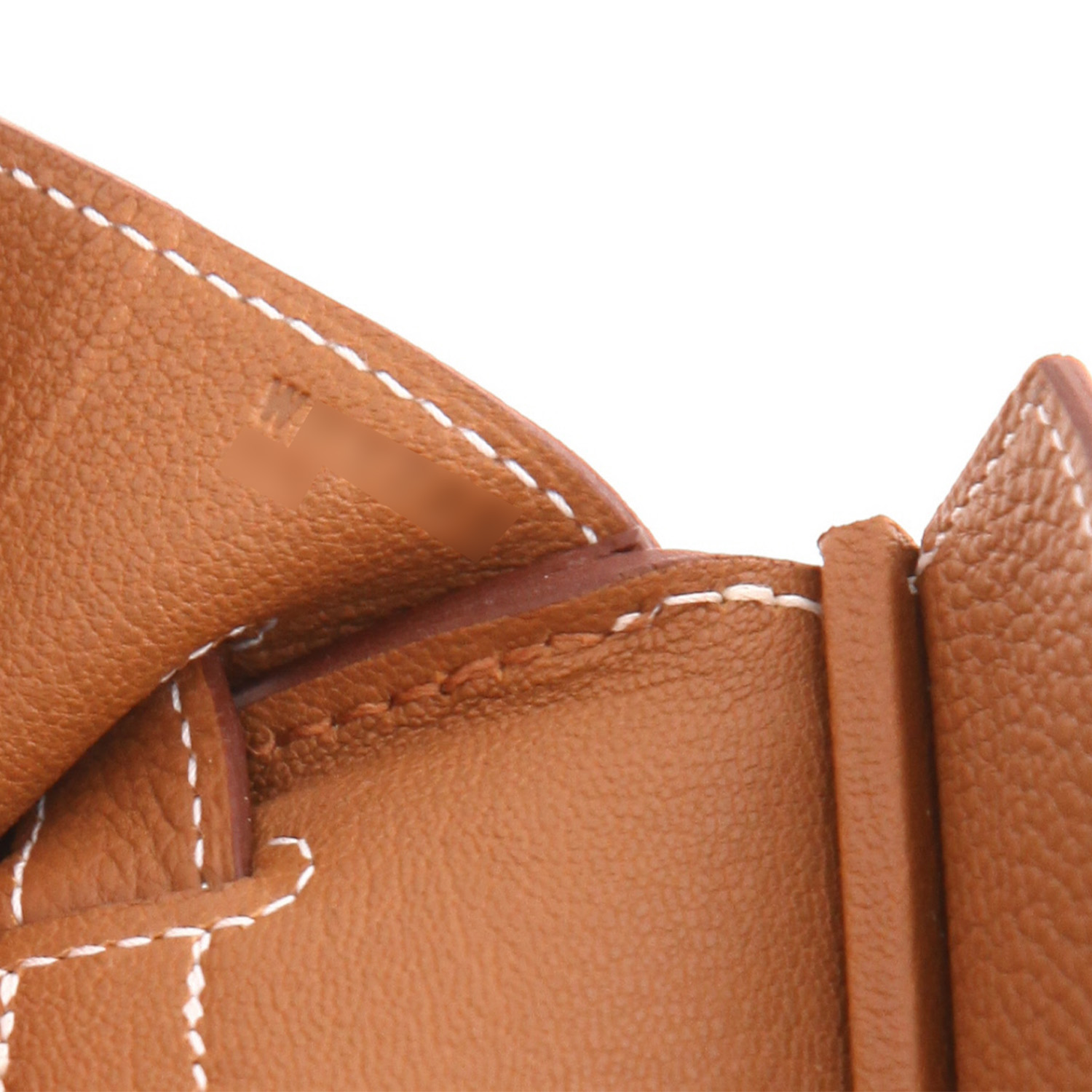 Sac à main Hermès  Birkin 30 cm en cuir togo gold - Detail D4