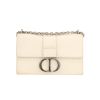 Sac à main Dior  30 Montaigne en cuir grainé blanc - 360 thumbnail