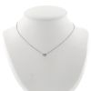 Collier Cartier  en or blanc et diamant - 360 thumbnail