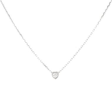 Collar Cartier  de oro blanco y diamante