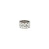 Anello flessibile Chanel Ultra modello grande in oro bianco e ceramica - 360 thumbnail