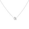 Collier Hermès Finesse en or blanc et diamants - 00pp thumbnail
