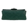 Chanel  2.55 handbag  in green quilted leather - Detail D1 thumbnail