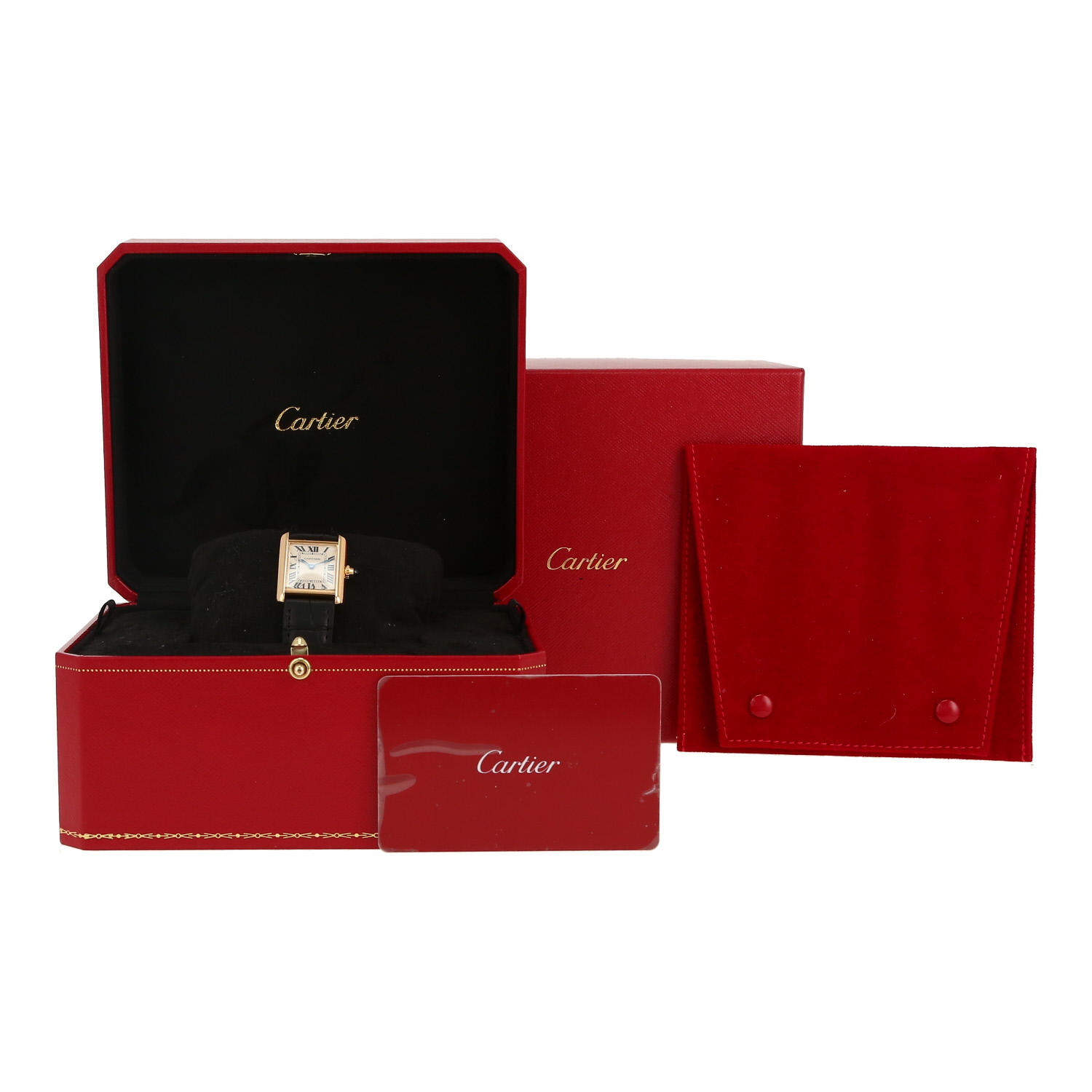 Cartier Tank Louis Cartier  in yellow gold Ref: Cartier - 2442  Circa 2000