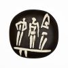 Pablo Picasso (1881-1973), Trois personnages sur tremplin - 1956 (A.R. 374) - 00pp thumbnail