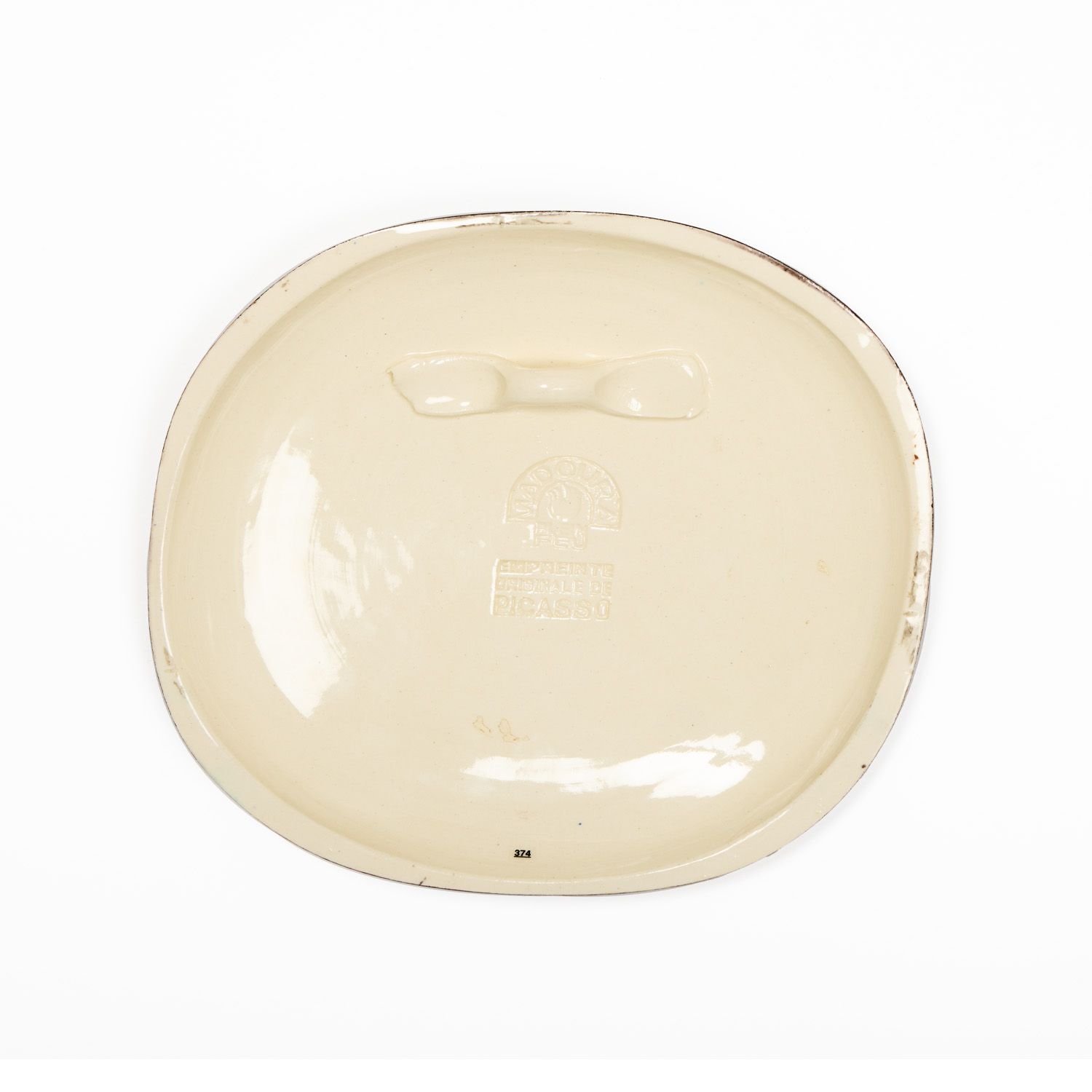 Pablo Picasso (1881-1973), Trois personnages sur tremplin - 1956 (A.R. 374)