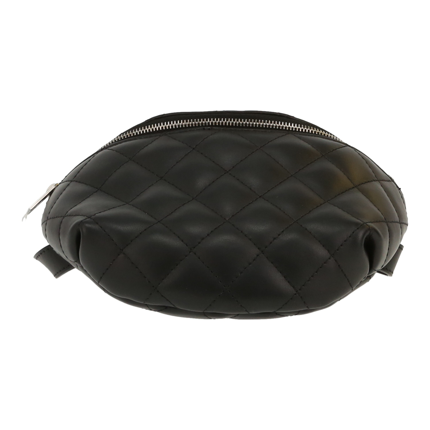 Chanel   clutch-belt  in black quilted leather - Detail D1