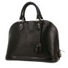 Sac à main Louis Vuitton  Alma petit modèle  en cuir épi verni noir - 00pp thumbnail