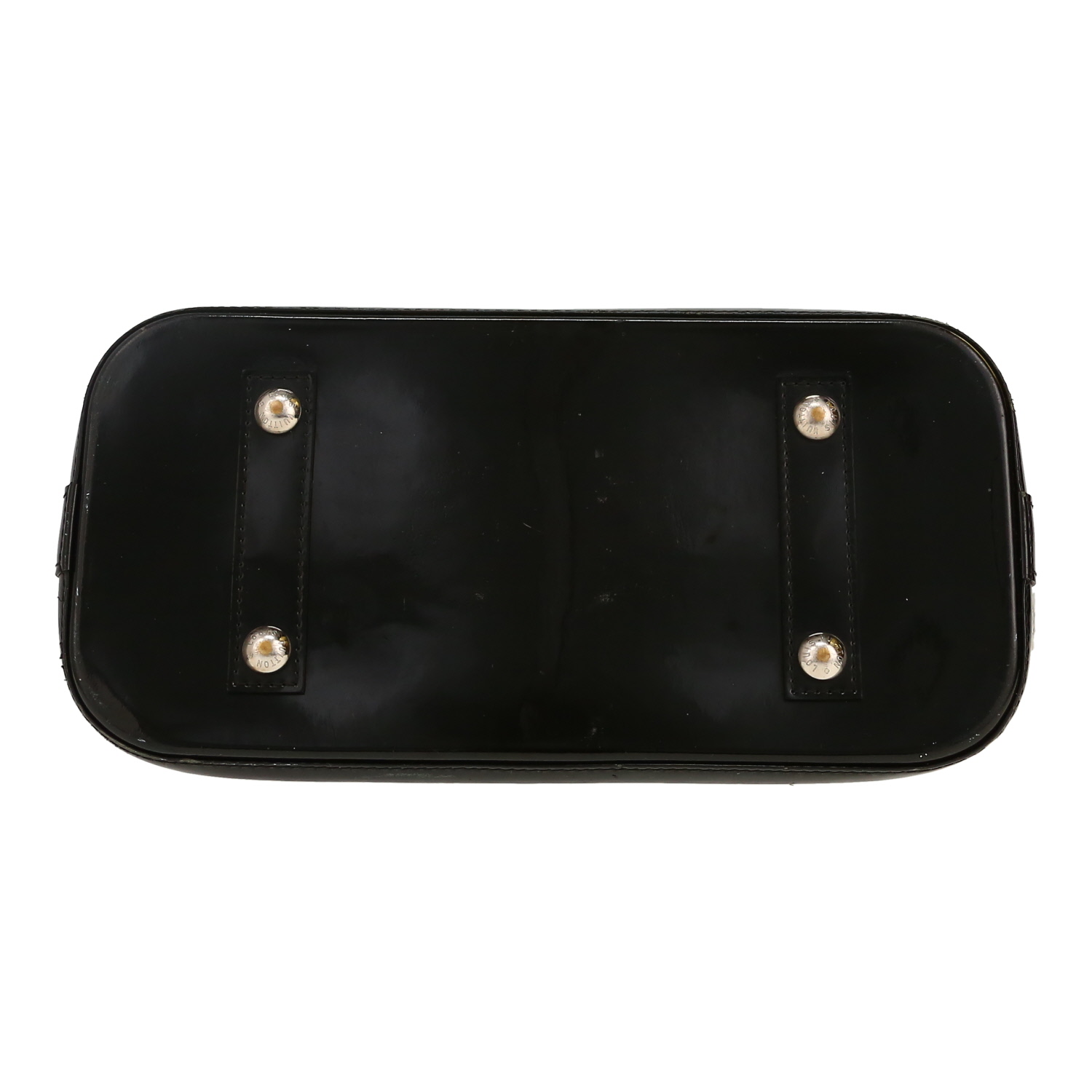 Bolso de mano Louis Vuitton  Alma modelo pequeño  en cuero Epi negro - Detail D1