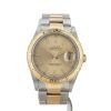 Montre Rolex Datejust Turn O Graph en or et acier Ref: Rolex - 16263  Vers 2001 - 360 thumbnail