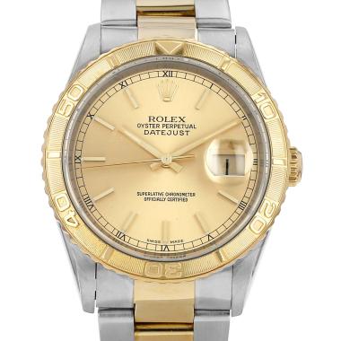Orologio Rolex Datejust Turn O Graph in oro e acciaio Ref: Rolex - 16263  Circa 2001