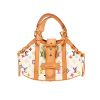 Borsa Louis Vuitton  Theda in tela monogram bianca e multicolore e pelle naturale - 360 thumbnail